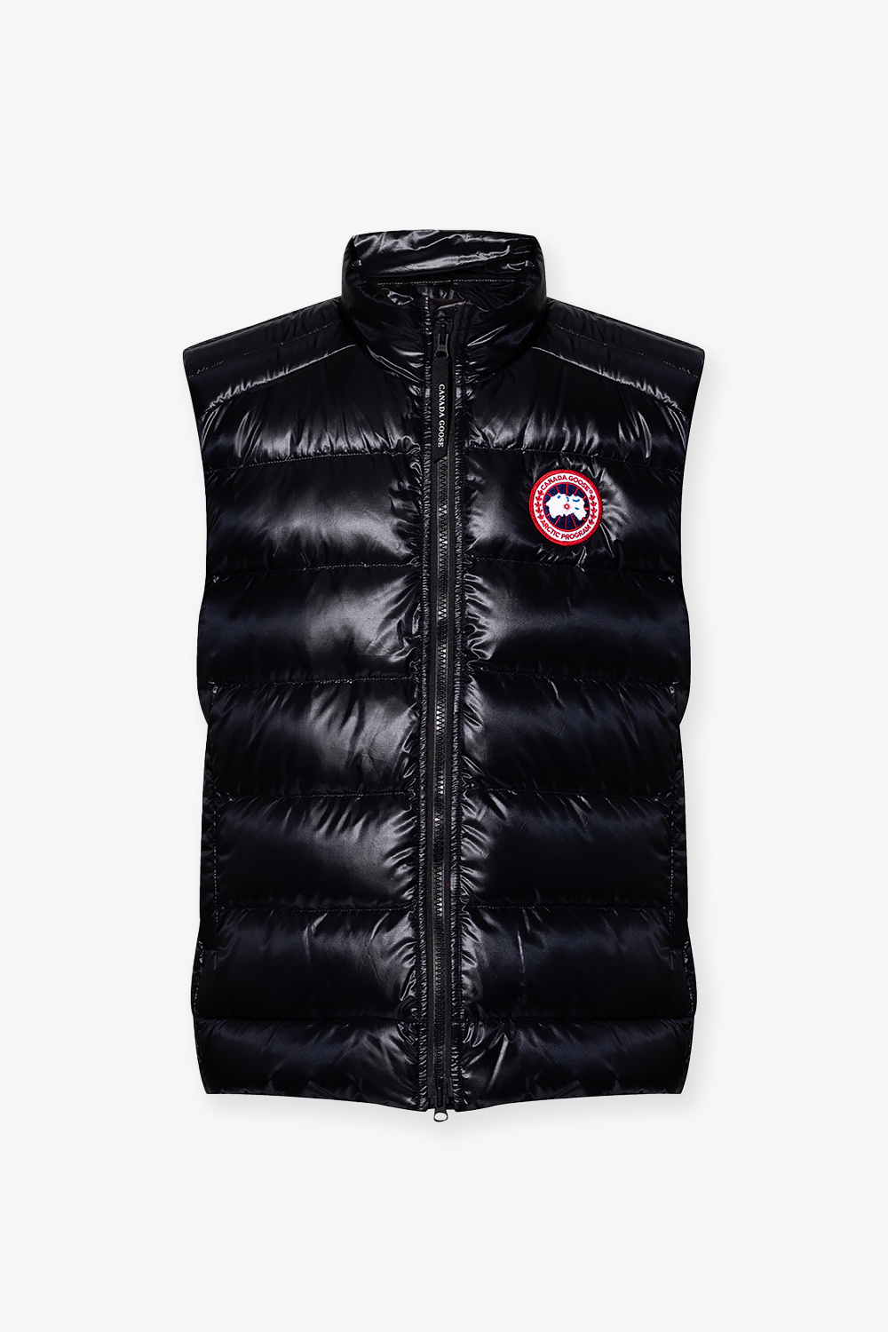 Black Down vest with logo Canada Goose - Vitkac Canada